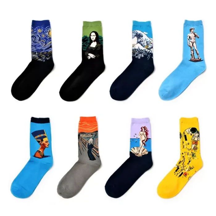 Women's Art Jacquard Socks - Image 4