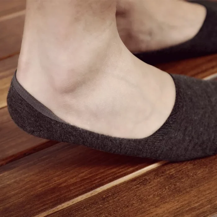 Men's Invisible Cotton Socks 5 Pairs Set – Image 6
