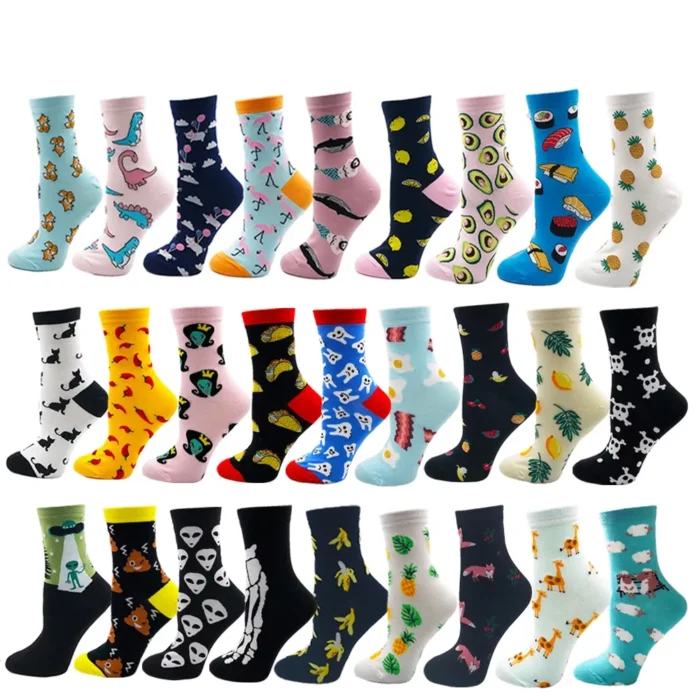 Women's Funny Pattern Socks - Image 2