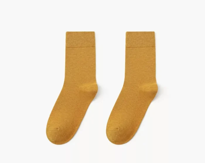 Spring cotton middle tube socks for Men and Women – Image 5