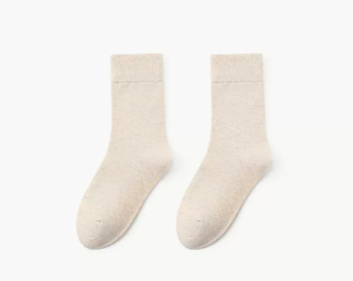Spring cotton middle tube socks for Men and Women – Image 7