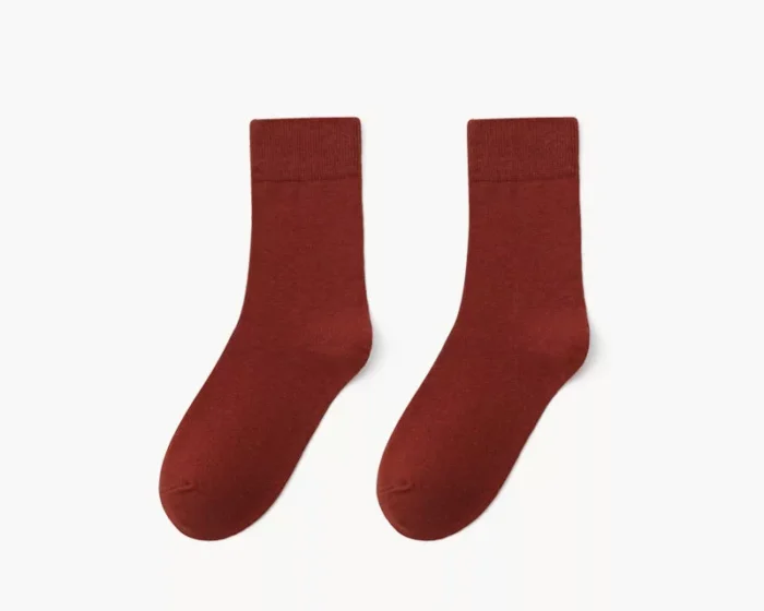 Spring cotton middle tube socks for Men and Women – Image 8