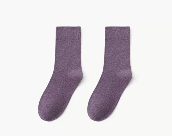 Spring cotton middle tube socks for Men and Women – Image 10