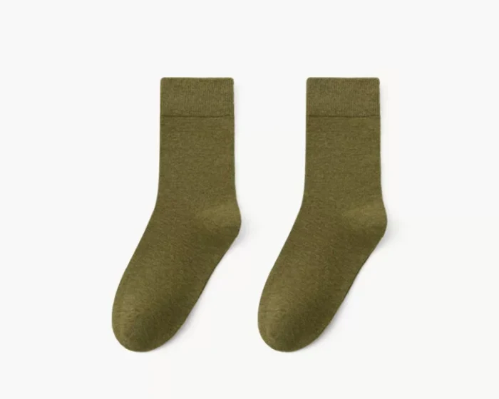 Spring cotton middle tube socks for Men and Women – Image 12
