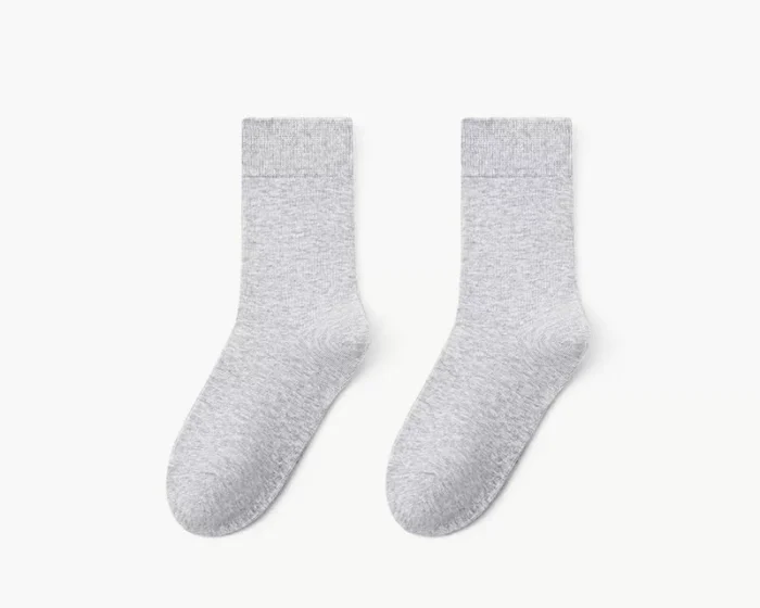 Spring cotton middle tube socks for Men and Women – Image 13
