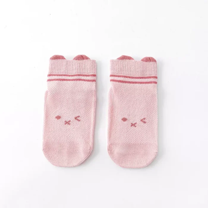 Kawaii Spring and Summer Mesh Non slip Silicone Baby Toddler Socks - Image 6