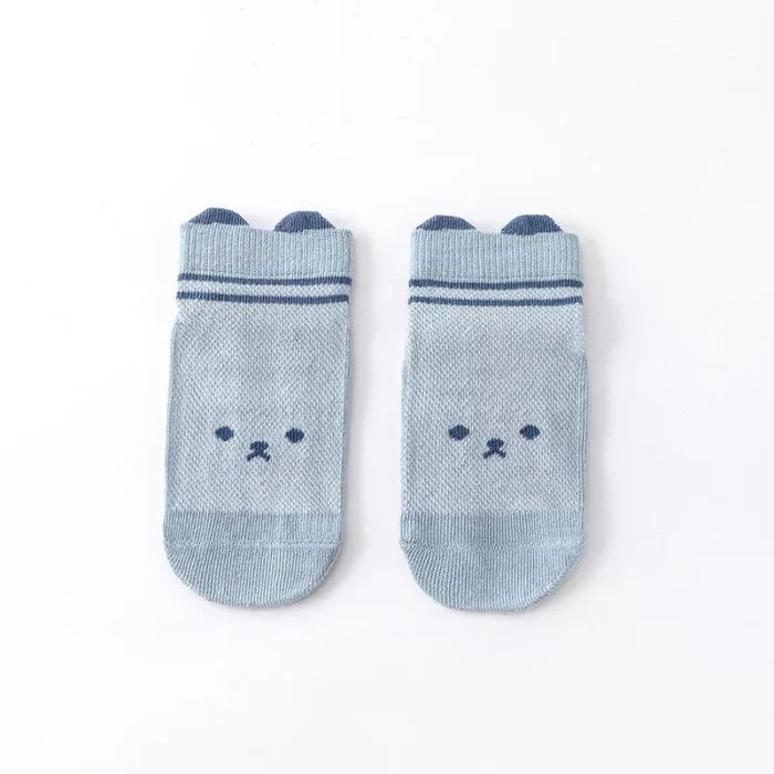 Kawaii Spring and Summer Mesh Non slip Silicone Baby Toddler Socks - Image 4