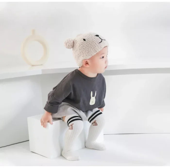 Babies' autumn cartoon pattern loose cuff knee high socks - Image 8