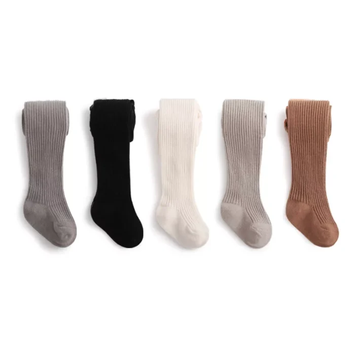 Babies' winter solid color dancing pantyhose