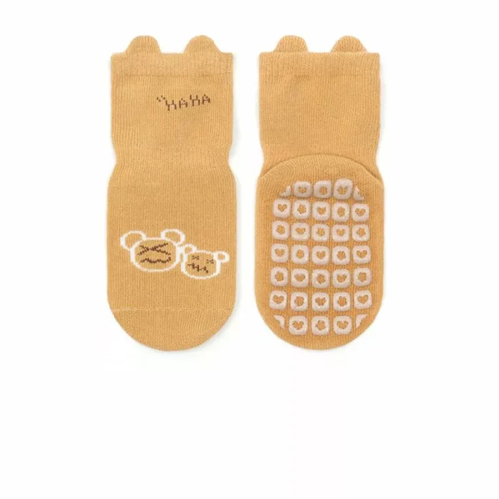 Kawaii Spring Tab Top Non slip Silicone Baby Toddler Socks - Image 6