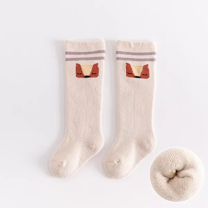 Kawaii Thickened Animal Pattern Babies' Stocking - Image 5