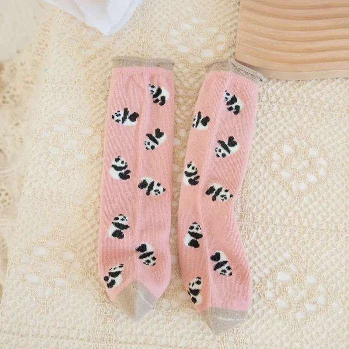 Cute Soft  Kid's Baby's Animal Flower Jacquard Cotton Socks - Image 2