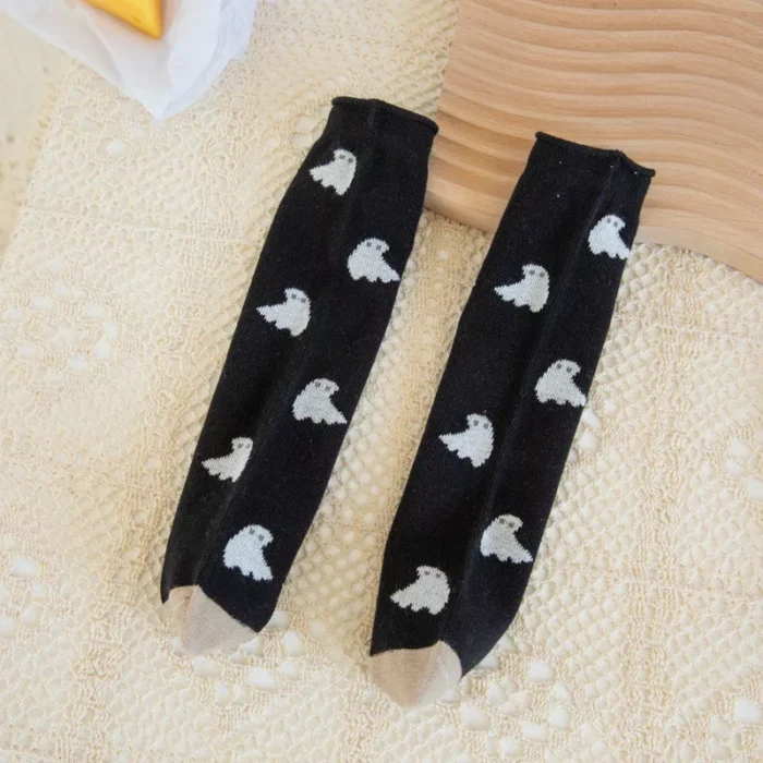 Cute Soft  Kid's Baby's Animal Flower Jacquard Cotton Socks - Image 7