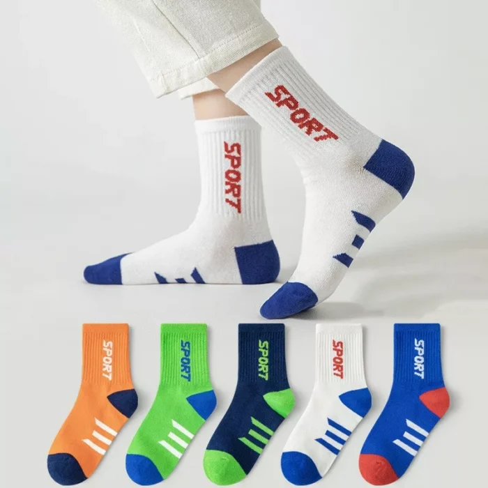 Kids' Spring Thin Breathable Cotton Ankle Socks - Image 6