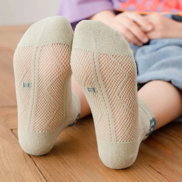 Kids' Summer Mesh Multi Color Low Cut Socks - Imagen 6