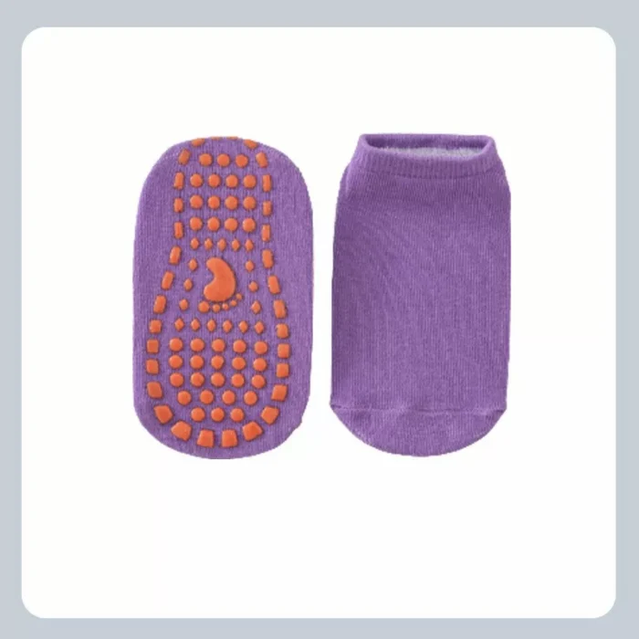 Kids' Non Slip Trampoline Low Cut Socks - Imagen 4