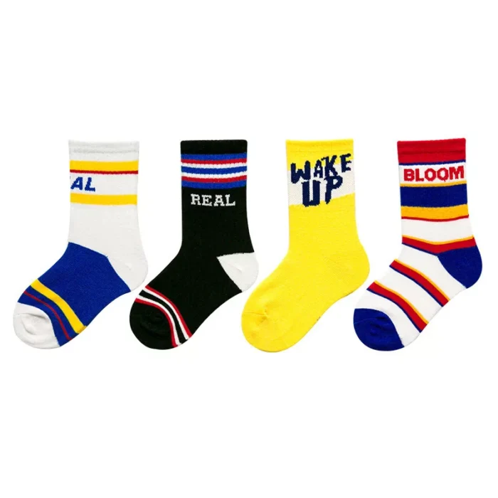 Colorful Serials kids Sports Socks - Image 4