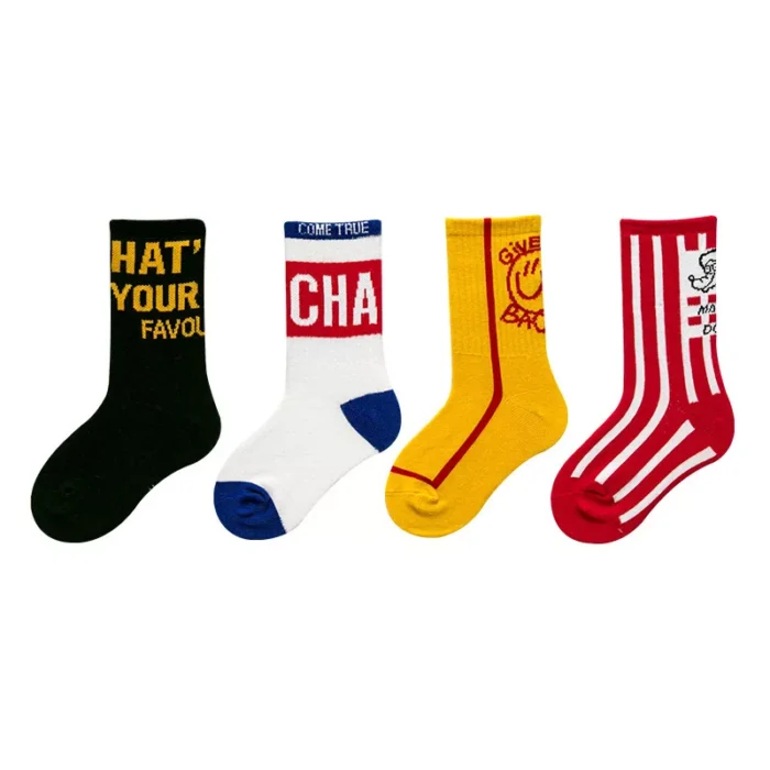 Colorful Serials kids Sports Socks - Image 7