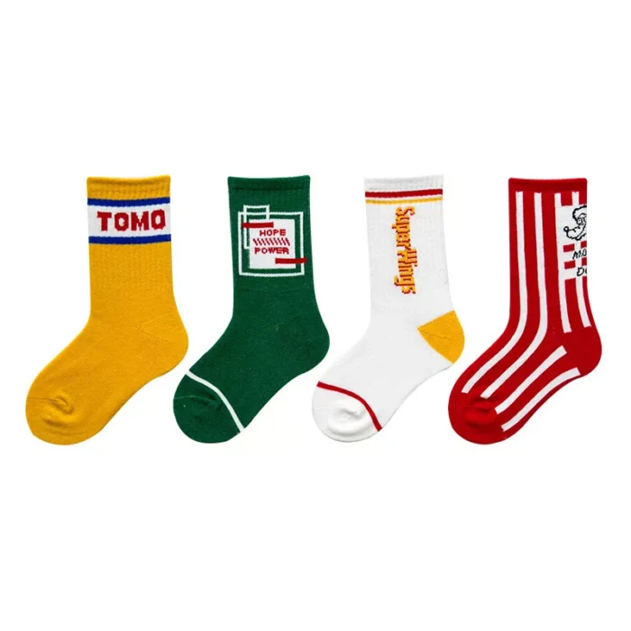 Colorful Serials kids Sports Socks - Image 9