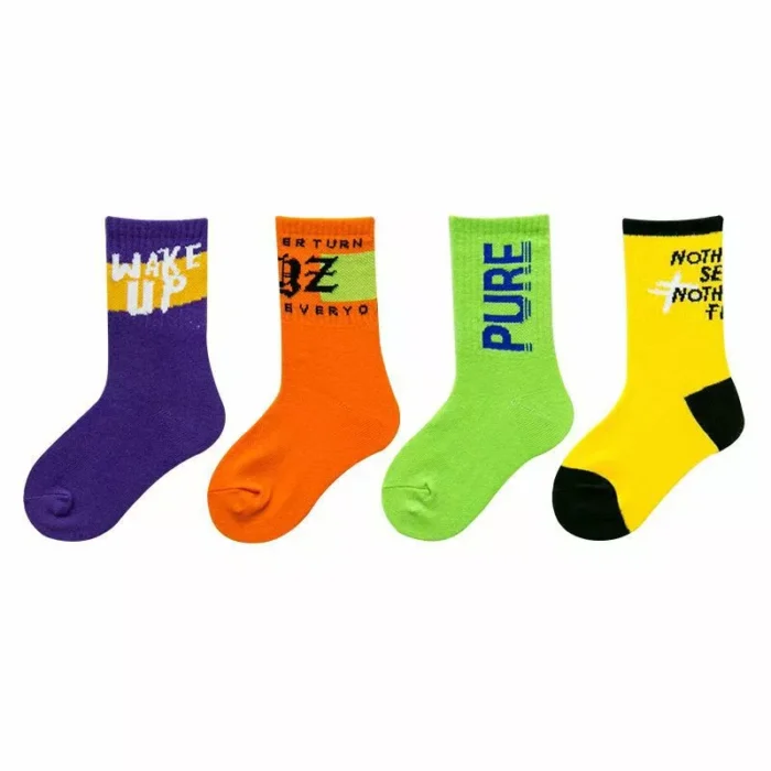 Colorful Serials kids Sports Socks - Image 8