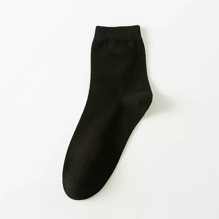 Men's spring executive cotton low cut socks - Imagen 4