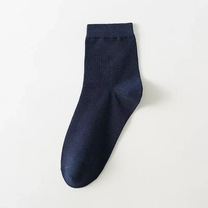 Men's spring executive cotton low cut socks - Imagen 5