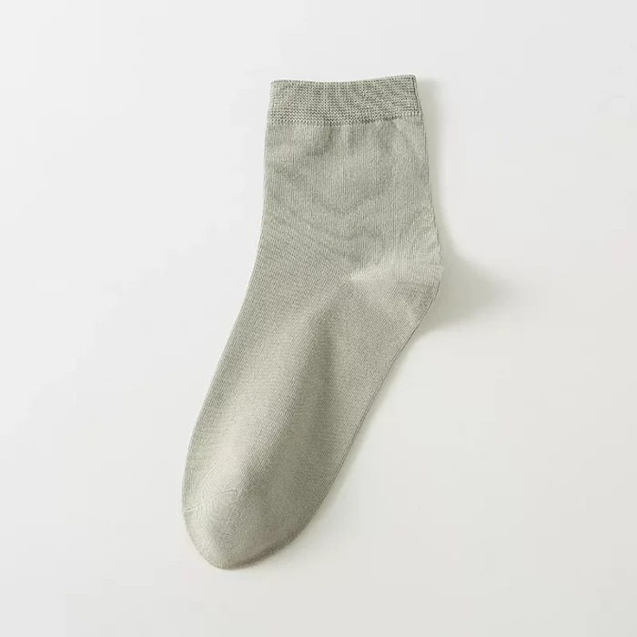 Men's spring executive cotton low cut socks - Imagen 6