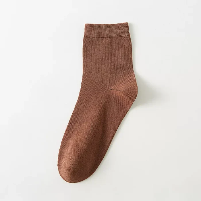 Men's spring executive cotton low cut socks - Imagen 2