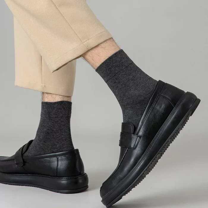 Men's thin anti bacterial deodorize cotton low cut socks – Image 6