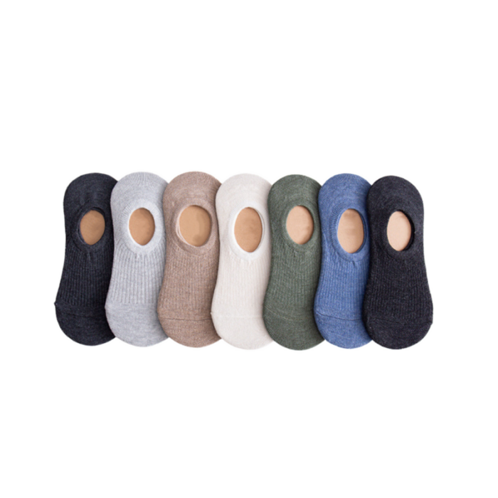 Men's summer thin breathable invisible socks