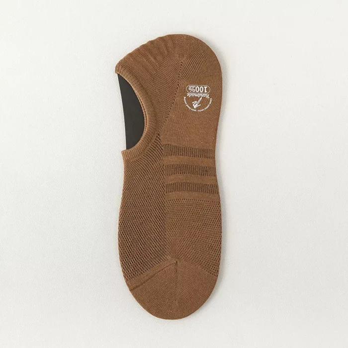 Men's summer thin breathable mesh invisible socks - Imagen 5