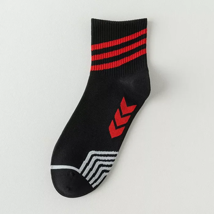 Men's anti bacterial deodorize running basketball sport socks - Image 4