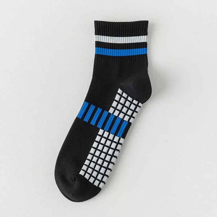 Men's anti bacterial deodorize running basketball sport socks - Image 2