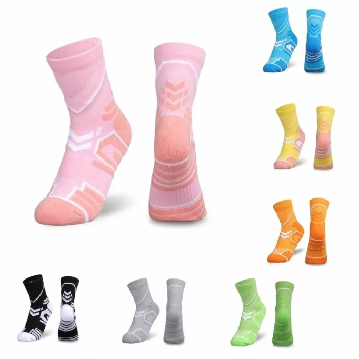 Fashion Sports Thickened Basketball Socks For Man Or Women