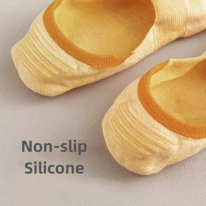Women's Candy color Non Slip silicone Invisible socks - Image 6