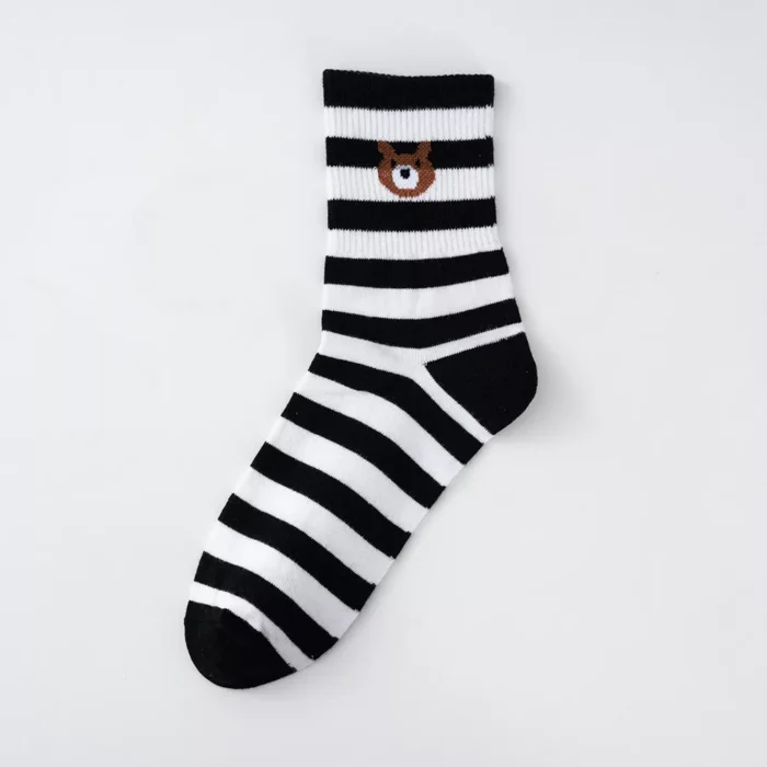 Women's Stripe Cartoon pattern Ankle socks - Imagen 7