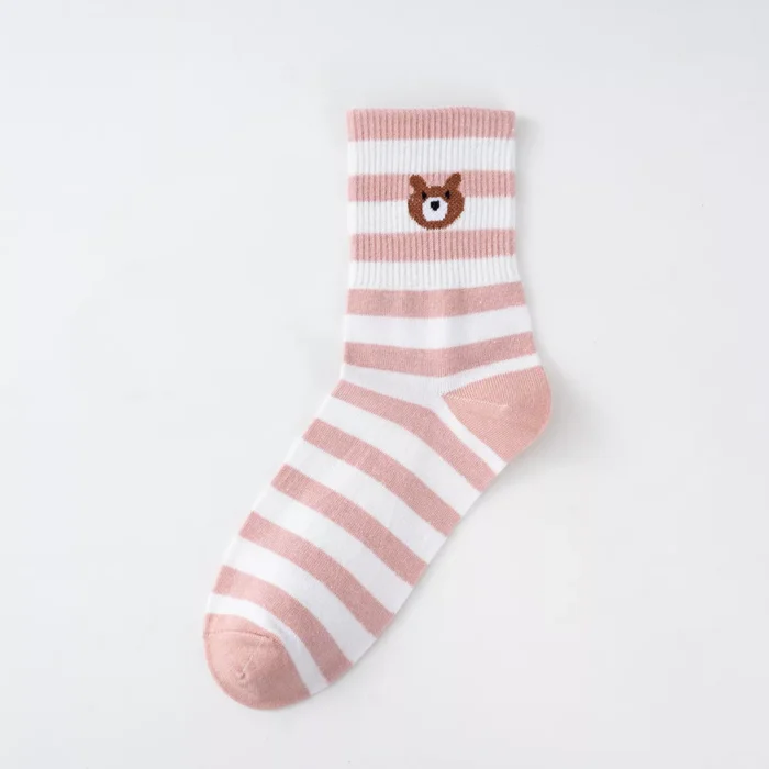 Women's Stripe Cartoon pattern Ankle socks - Imagen 6