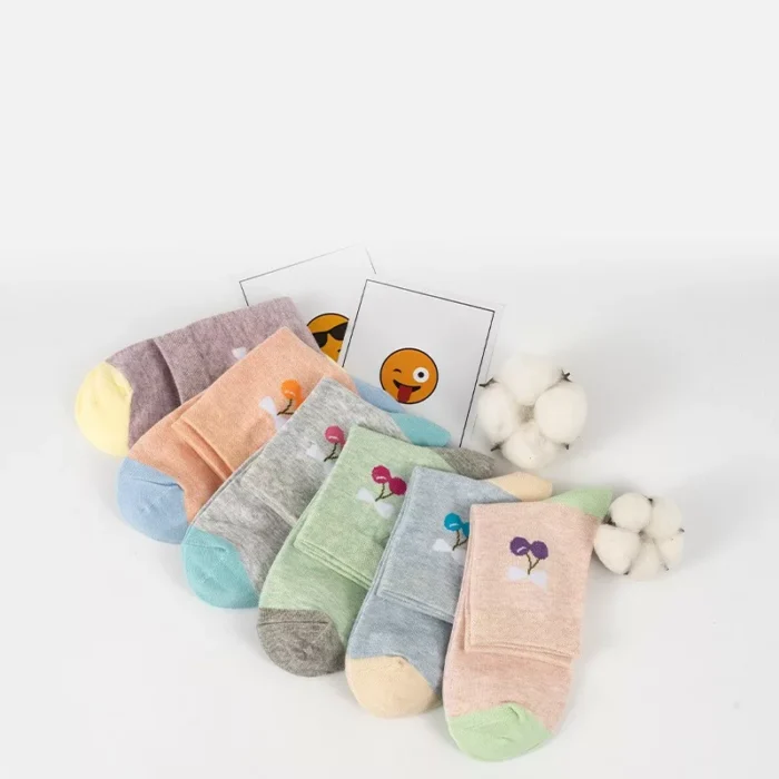 Women's Winter Cartoon pattern Cotton Ankle socks