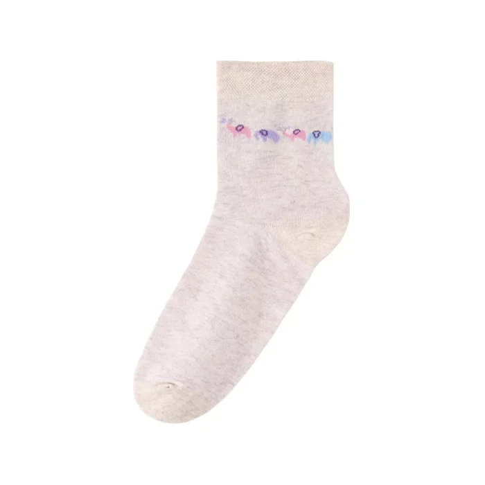 Women's Winter Multi-colored Ankle socks 6 pairs Set - Image 6