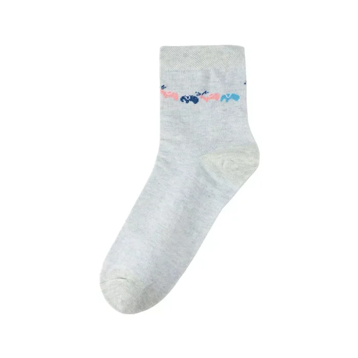 Women's Winter Multi-colored Ankle socks 6 pairs Set - Image 3