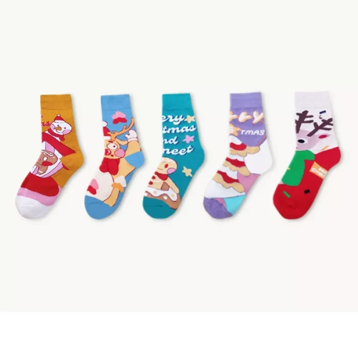 Women's Christmas Collection Snow Ankle socks - Imagen 6