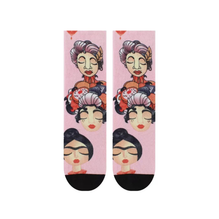 Women's  Men's Unisex 3D Paint Print Socks - Imagen 6