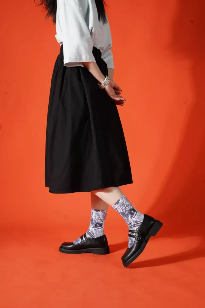 Women's Floral 3D Print Socks – Image 2