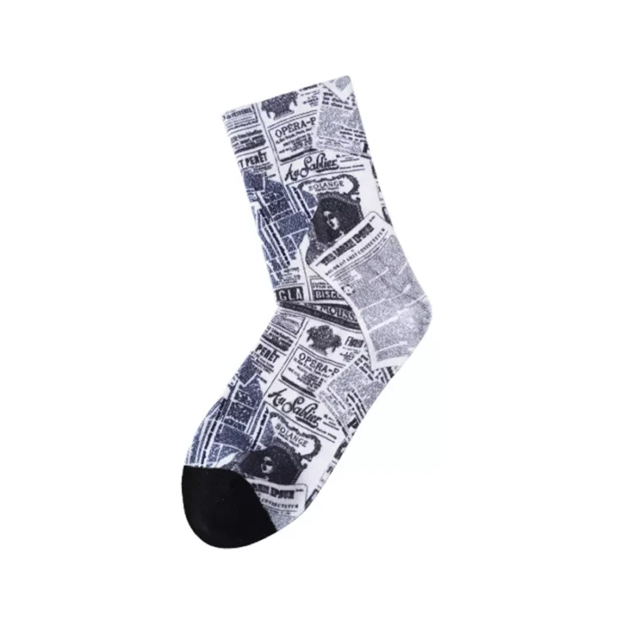 Women's Floral 3D Print Socks – Image 5