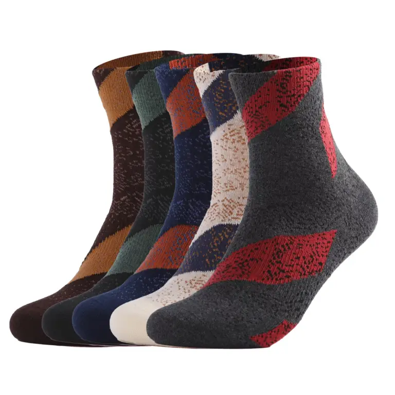 Stripe Trendy Women Men Cotton Sports Socks