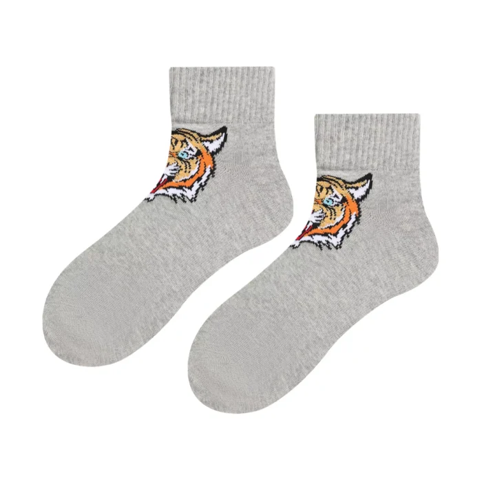 Women's Tiger Jacquard Ankle Socks – Image 6