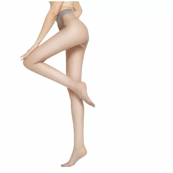 Sheer Tights Ultra Thin High Waist Pantyhose Thigh High Stockings - Imagen 3