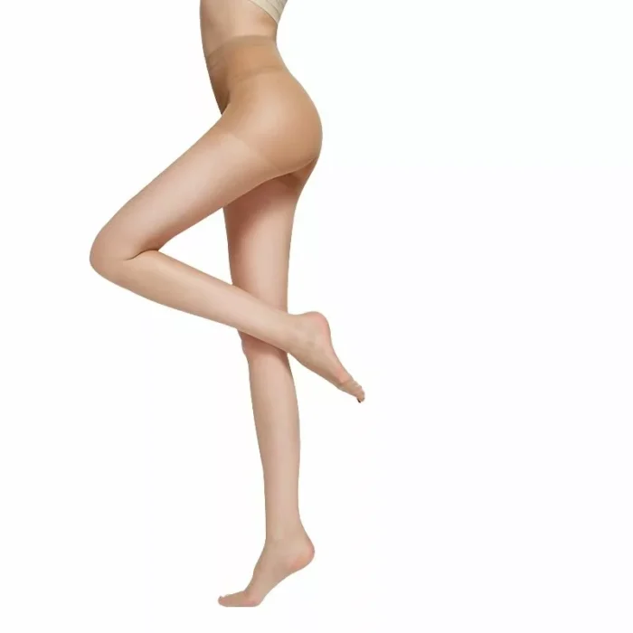 Sheer Tights Ultra Thin High Waist Pantyhose Thigh High Stockings - Imagen 4