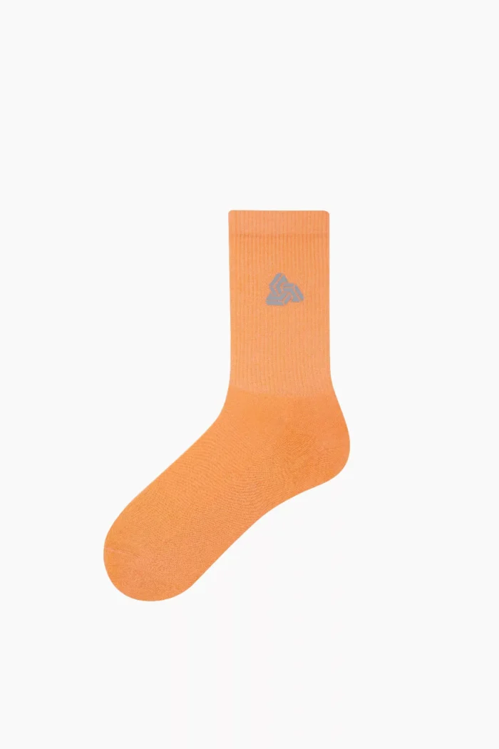 Men's reflective band crew sport Socks