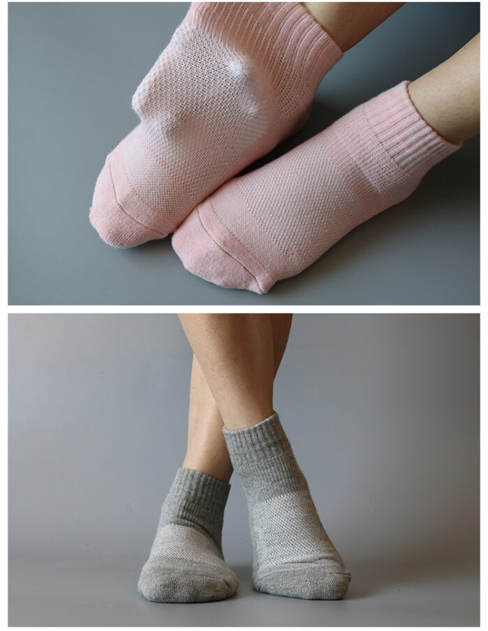 Women's Athletic Running Socks - Short Cushioned Sweat-Wicking Socks with Enhanced Comfort SISS0010 - Image 3